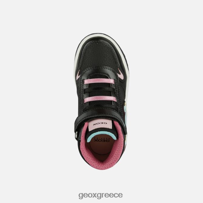 4DBLR01117 μαύρο/πολύχρωμο Geox inek κορίτσι