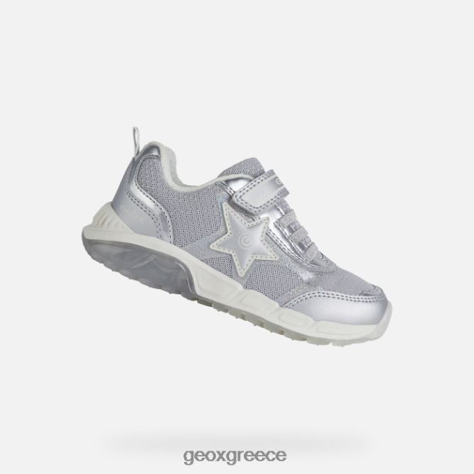 4DBLR01202 ασήμι Geox σπαζιαλέ κορίτσι