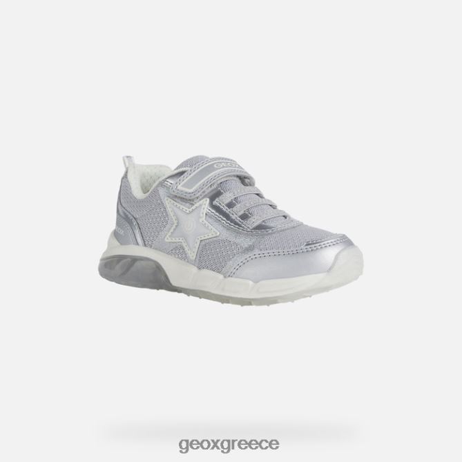 4DBLR01202 ασήμι Geox σπαζιαλέ κορίτσι