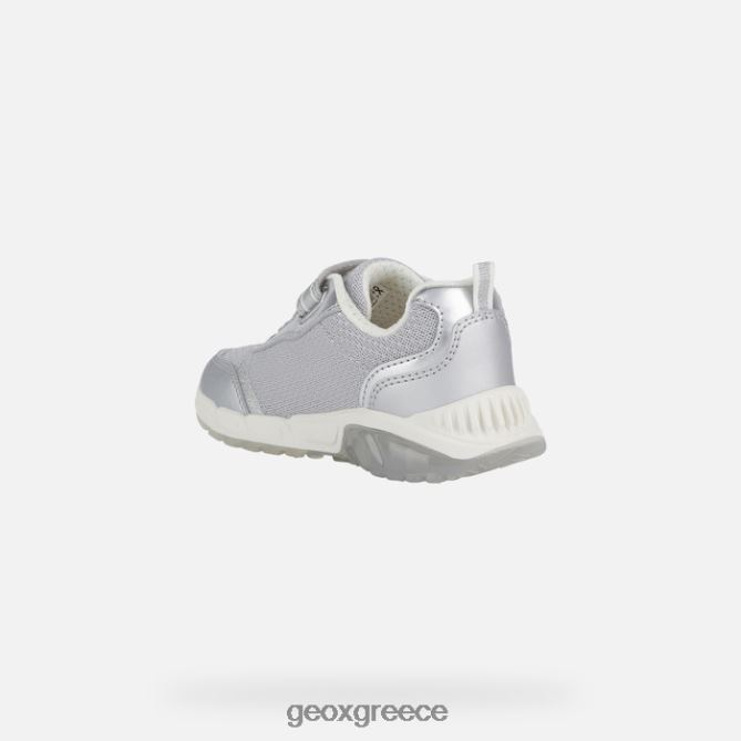 4DBLR01202 ασήμι Geox σπαζιαλέ κορίτσι