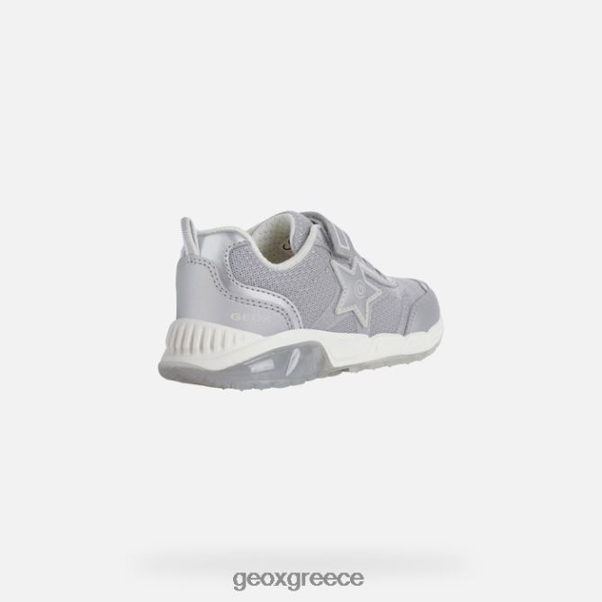 4DBLR01202 ασήμι Geox σπαζιαλέ κορίτσι