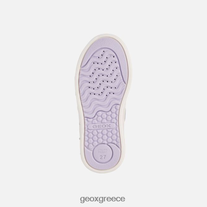 4DBLR01220 ασήμι/φούξια Geox κορίτσι στον ορίζοντα