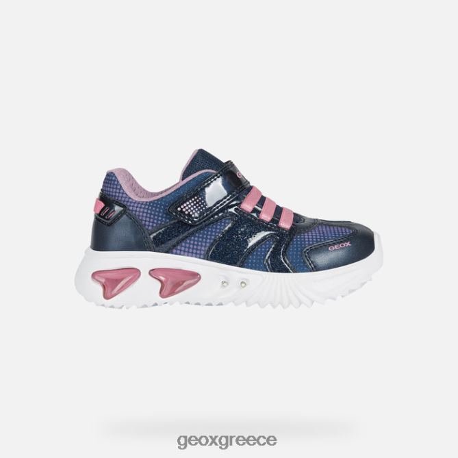 4DBLR01230 ναυτικό/φούξια Geox βοηθός κορίτσι
