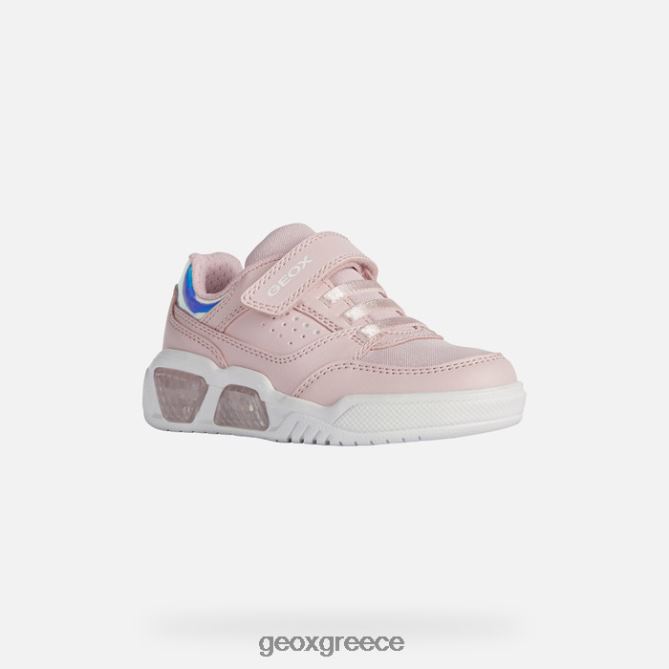 4DBLR01911 ανοιχτό ροζ/λευκό Geox illuminus junior