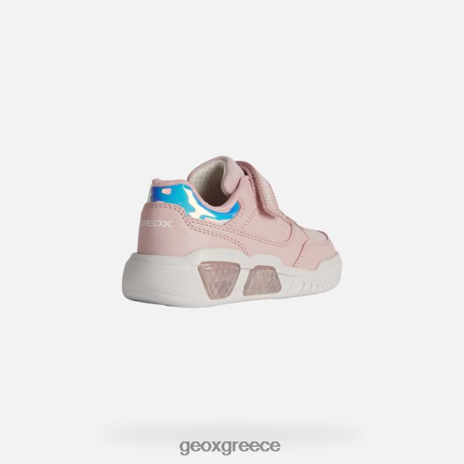 4DBLR01911 ανοιχτό ροζ/λευκό Geox illuminus junior