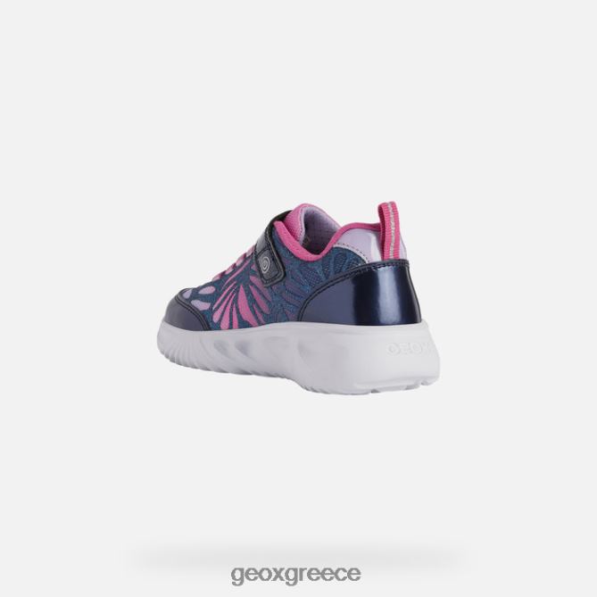 4DBLR0993 ναυτικό/φούξια Geox βοηθός κορίτσι