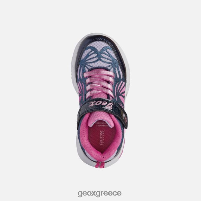 4DBLR0993 ναυτικό/φούξια Geox βοηθός κορίτσι