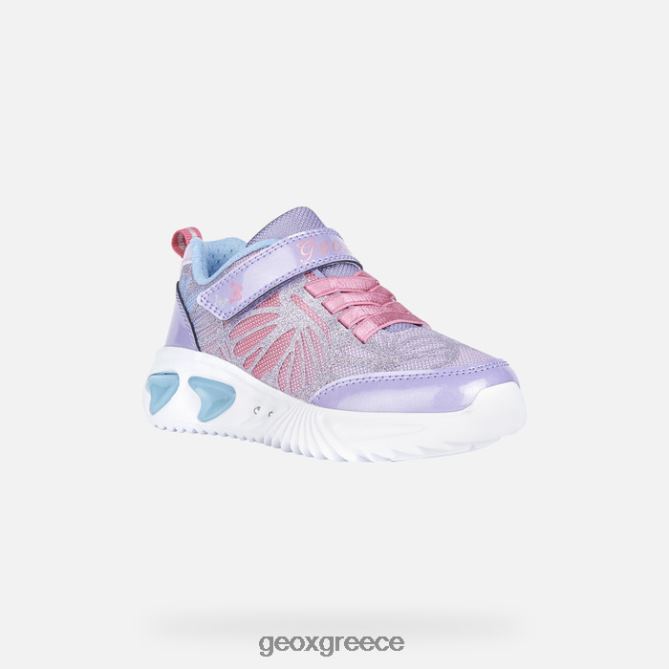 4DBLR0995 ανοιχτό βιολετί/νεροθάλασσα Geox βοηθός κορίτσι