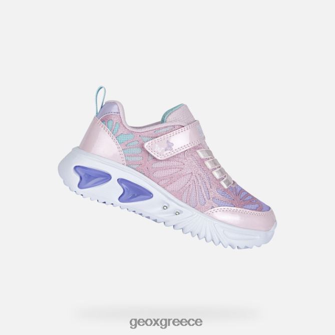 4DBLR0996 ροζ/λιλά Geox βοηθός κορίτσι