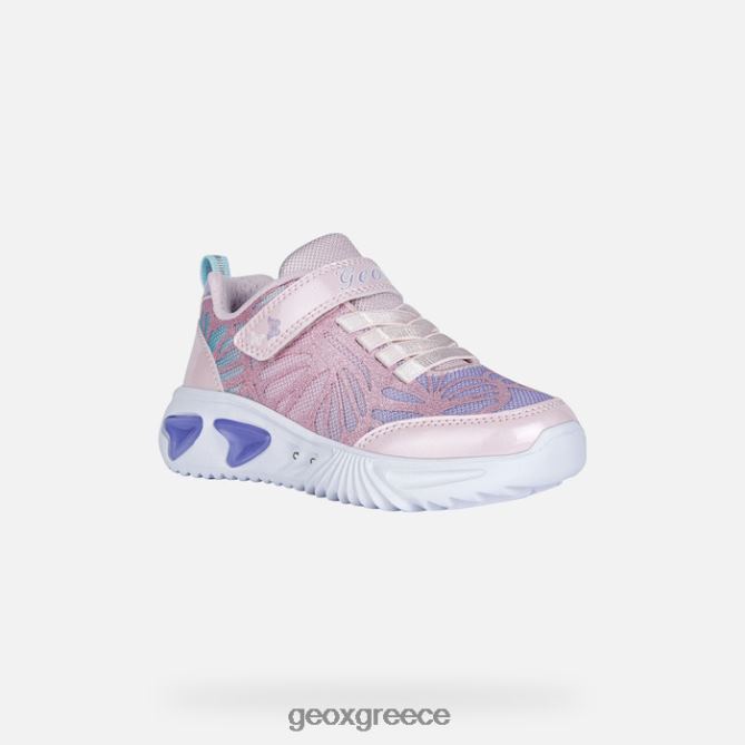 4DBLR0996 ροζ/λιλά Geox βοηθός κορίτσι