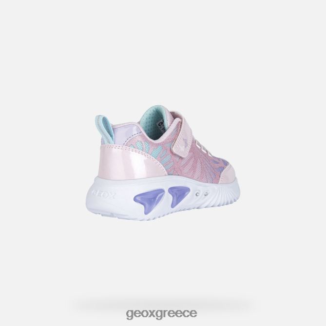 4DBLR0996 ροζ/λιλά Geox βοηθός κορίτσι