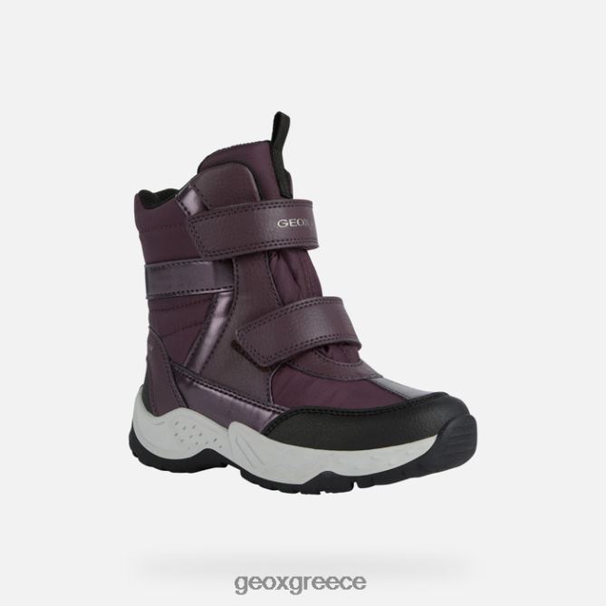 4DBLR01013 μωβ Geox sentiero abx κορίτσι