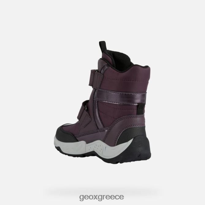 4DBLR01013 μωβ Geox sentiero abx κορίτσι