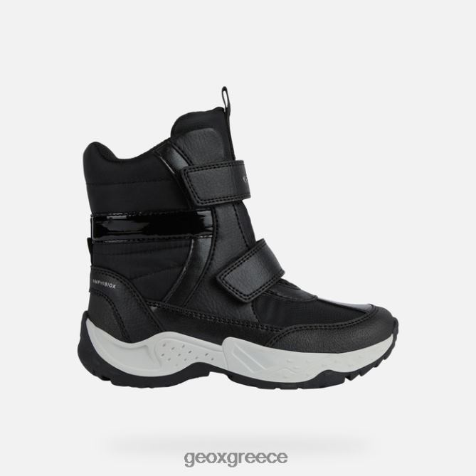 4DBLR01014 μαύρος Geox sentiero abx κορίτσι