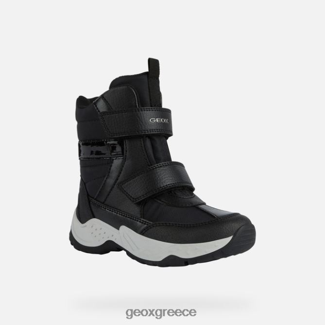 4DBLR01014 μαύρος Geox sentiero abx κορίτσι