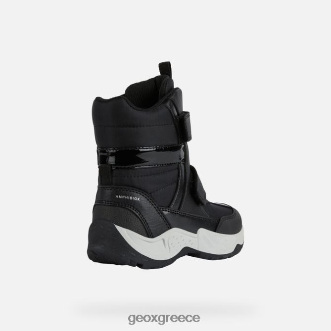 4DBLR01014 μαύρος Geox sentiero abx κορίτσι