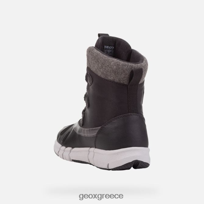 4DBLR01083 μαύρος Geox flexyper abx κορίτσι