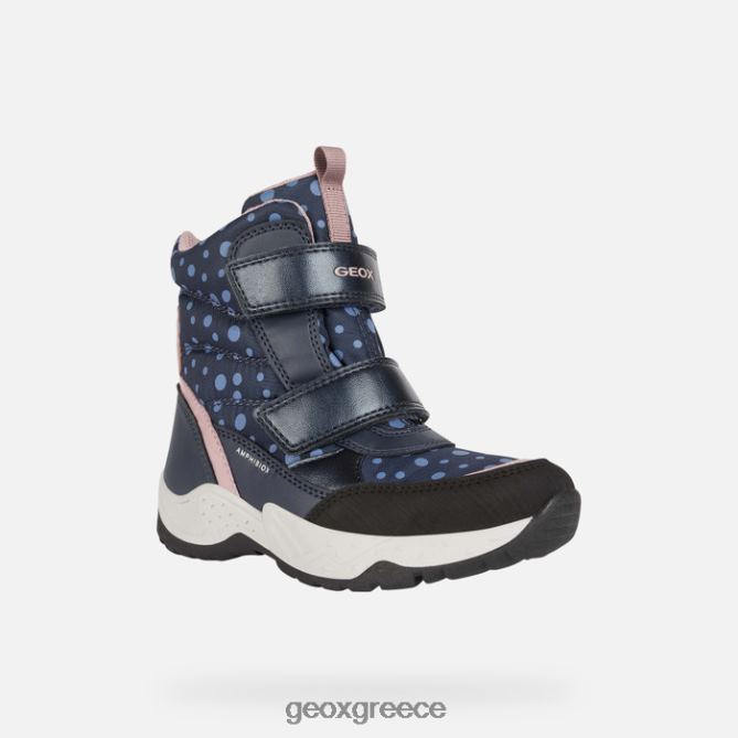 4DBLR01110 ναυτικό/ροζ Geox sentiero abx κορίτσι