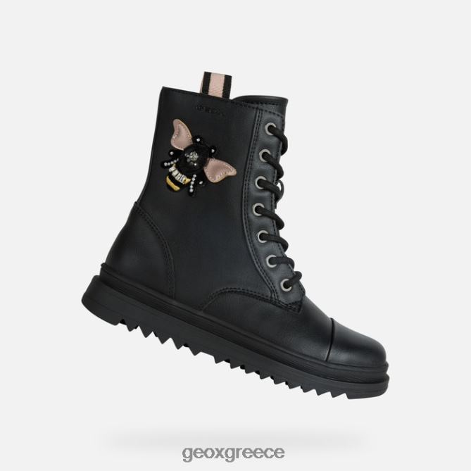 4DBLR01205 μαύρος Geox κοπέλα με γυαλιά