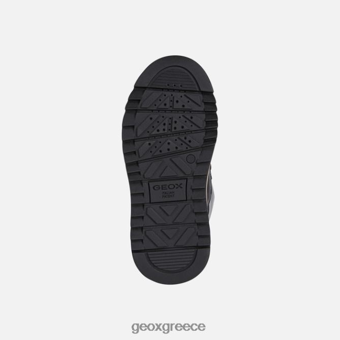 4DBLR01021 μαύρος χρυσός Geox adelhide abx κορίτσι