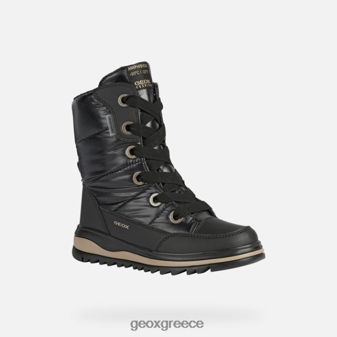 4DBLR01065 μαύρος Geox adelhide abx κορίτσι