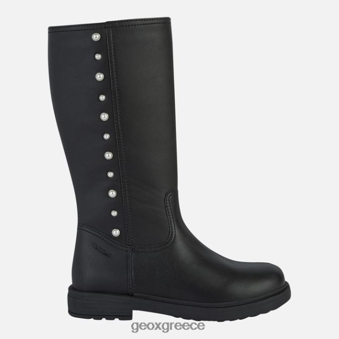 4DBLR01932 μαύρος Geox εκλέρ κορίτσι