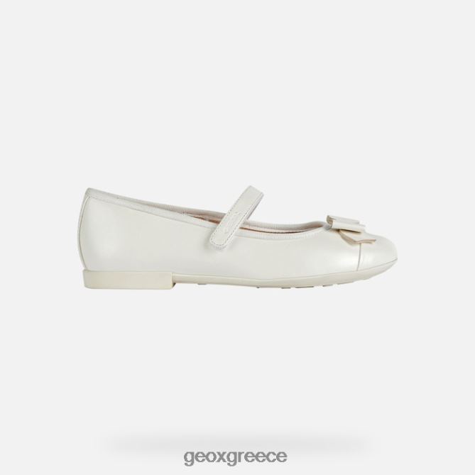 4DBLR01877 άσπρο Geox κοριτσάκι plie