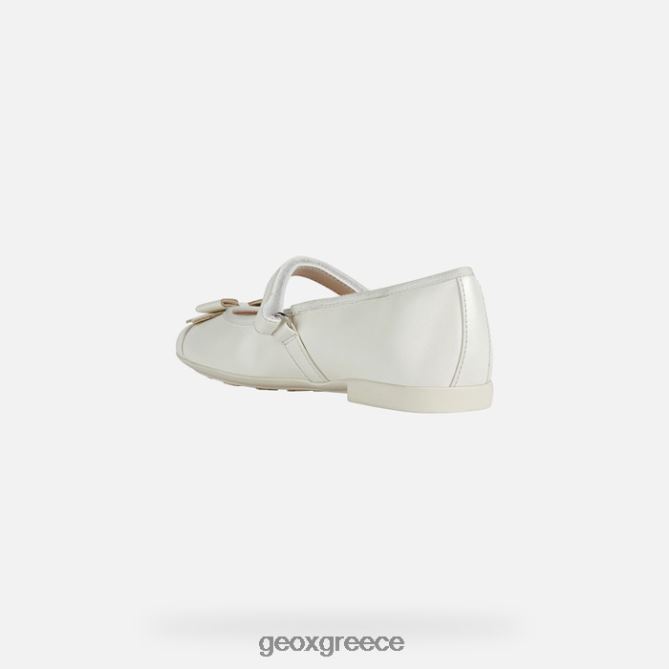 4DBLR01877 άσπρο Geox κοριτσάκι plie