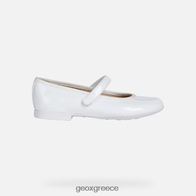 4DBLR01915 άσπρο Geox κοριτσάκι plie