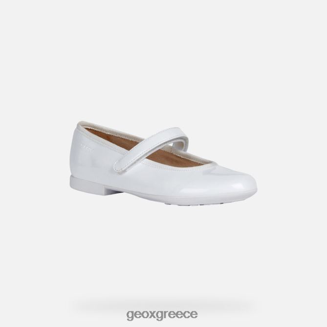 4DBLR01915 άσπρο Geox κοριτσάκι plie