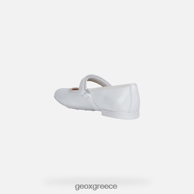 4DBLR01915 άσπρο Geox κοριτσάκι plie