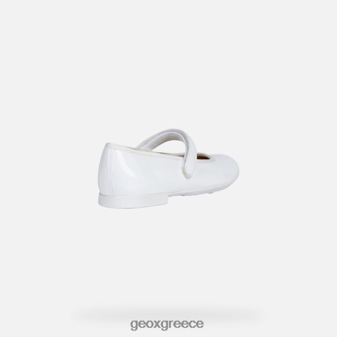 4DBLR01915 άσπρο Geox κοριτσάκι plie