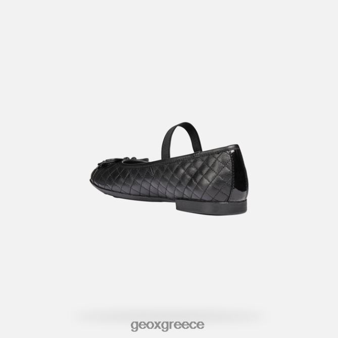 4DBLR01920 μαύρος Geox κοριτσάκι plie