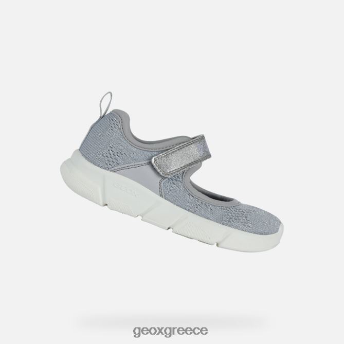 4DBLR0987 ασήμι Geox Aril κορίτσι