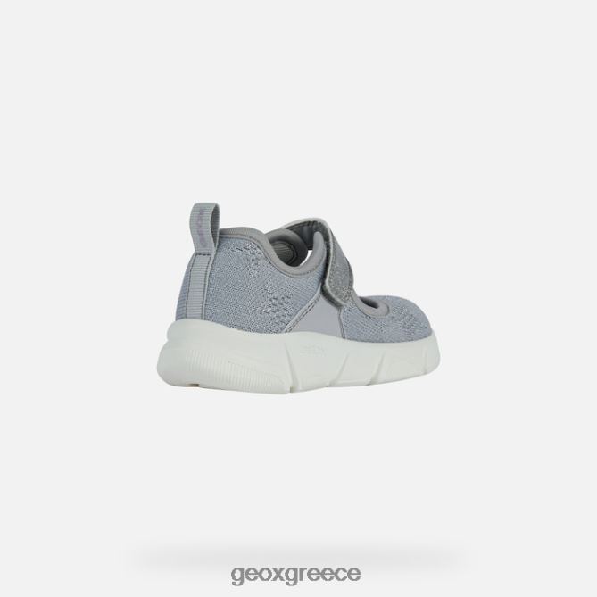 4DBLR0987 ασήμι Geox Aril κορίτσι