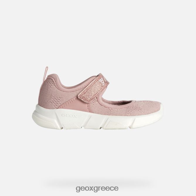 4DBLR0988 ελαφρύ τριαντάφυλλο Geox Aril κορίτσι