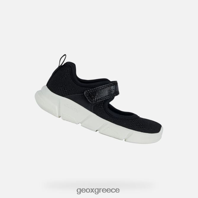 4DBLR0989 μαύρος Geox Aril κορίτσι