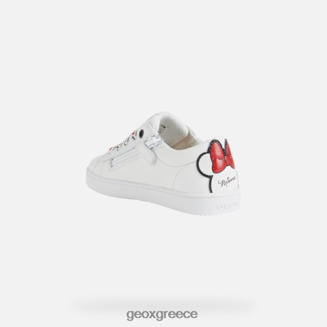 4DBLR01233 λευκό/κόκκινο Geox kathe κορίτσι