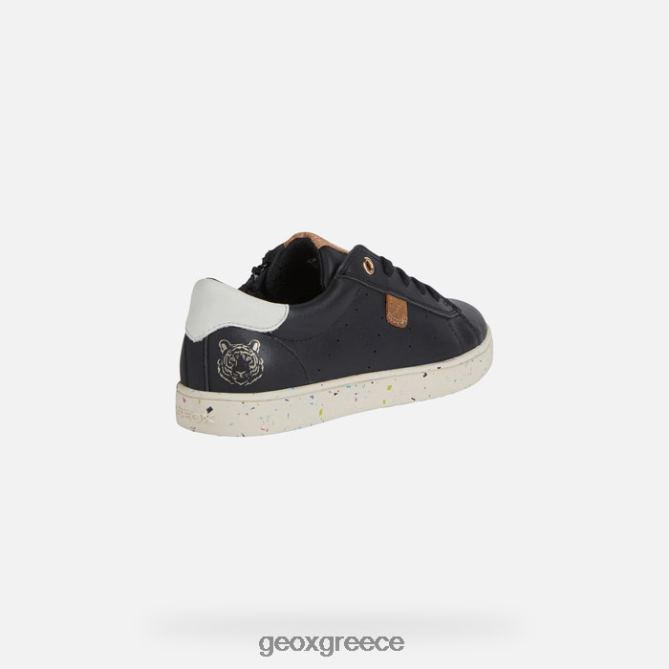 4DBLR01243 μαύρος Geox kathe junior