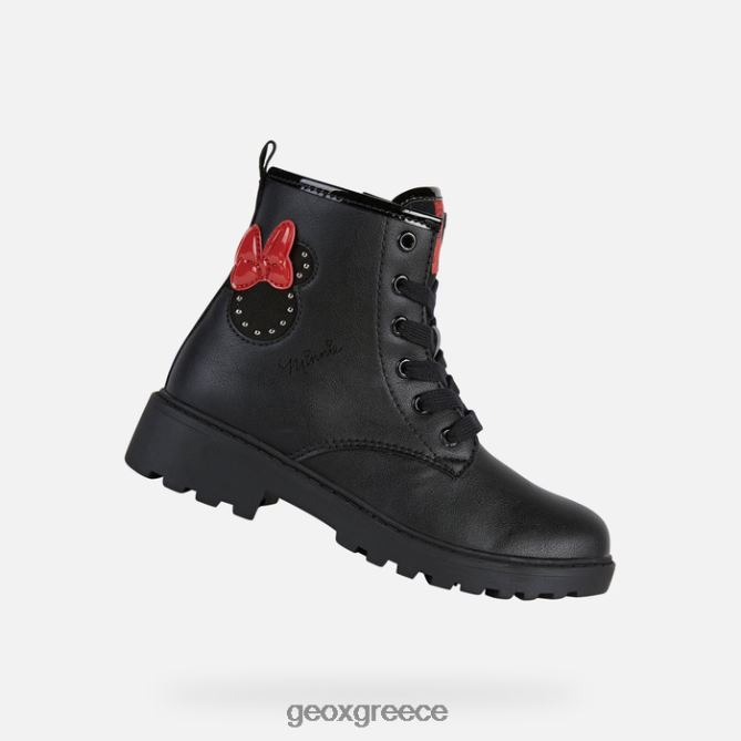 4DBLR01251 μαύρος Geox κυνηγετικό κορίτσι