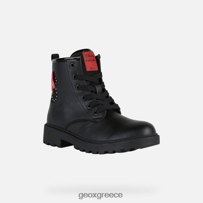 4DBLR01251 μαύρος Geox κυνηγετικό κορίτσι