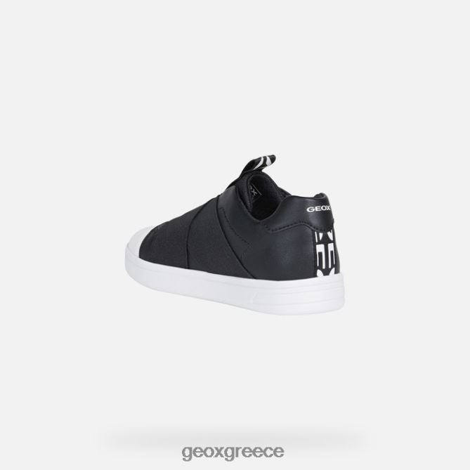 4DBLR01936 μαύρος Geox κοπέλα τζροκ