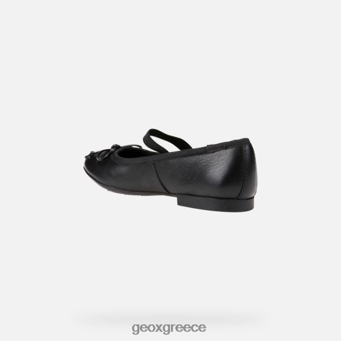 4DBLR0978 μαύρος Geox κοριτσάκι plie