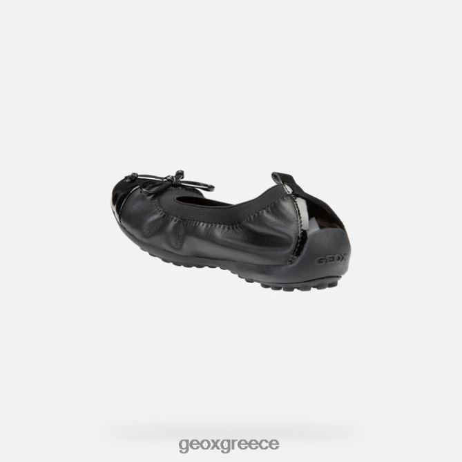 4DBLR0980 μαύρος Geox κορίτσι piuma