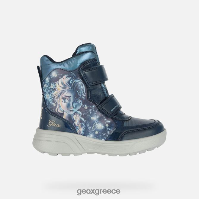 4DBLR01097 σκούρο ναυτικό/πλατινέ Geox sveggen abx κορίτσι