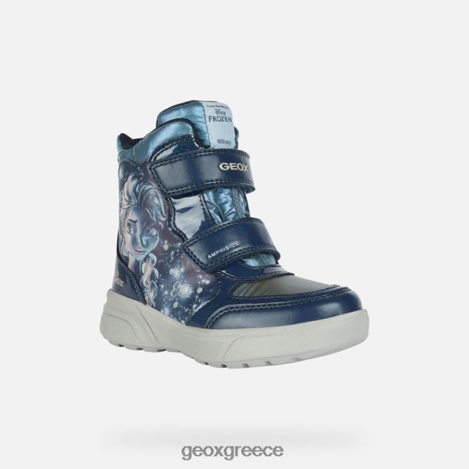 4DBLR01097 σκούρο ναυτικό/πλατινέ Geox sveggen abx κορίτσι