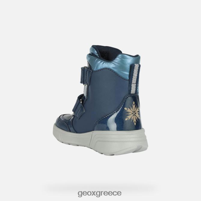 4DBLR01097 σκούρο ναυτικό/πλατινέ Geox sveggen abx κορίτσι