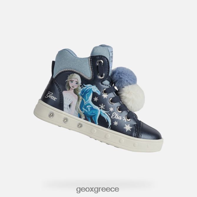 4DBLR01252 ναυτικό/ουρανό Geox κορίτσι στον ορίζοντα