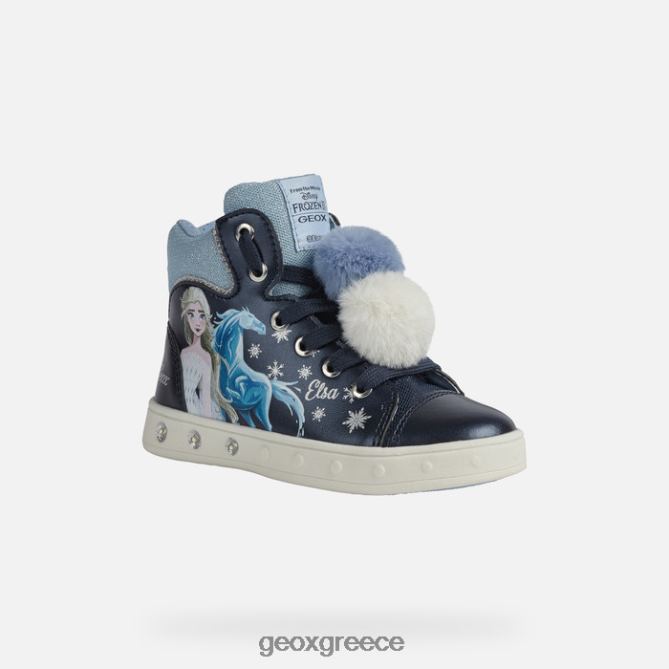 4DBLR01252 ναυτικό/ουρανό Geox κορίτσι στον ορίζοντα