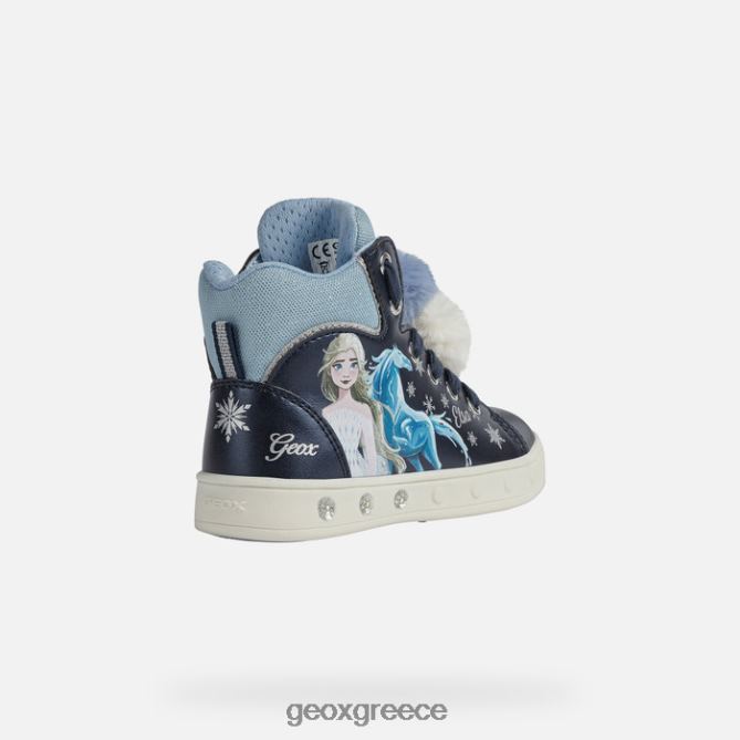 4DBLR01252 ναυτικό/ουρανό Geox κορίτσι στον ορίζοντα